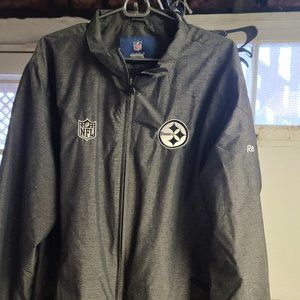 Steelers on field jacket